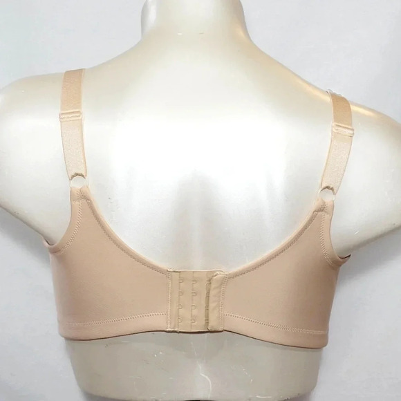 40DDD Vanity Fair 71-380 Beautiful Benefits Back Smoothing Wire Free Bra Nude - Picture 3 of 3